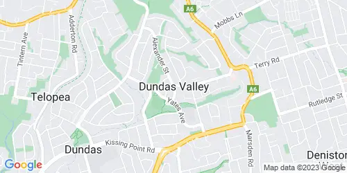 Dundas Valley crime map