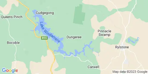 Dungeree crime map