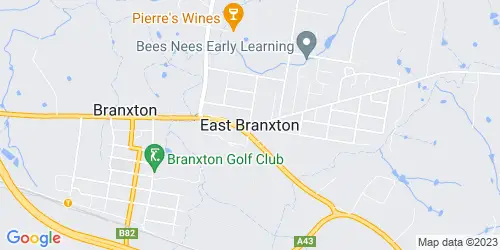East Branxton crime map