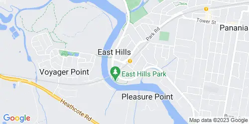 East Hills crime map