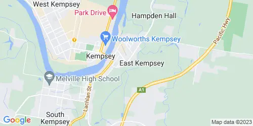 East Kempsey crime map