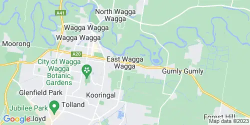 East Wagga Wagga crime map