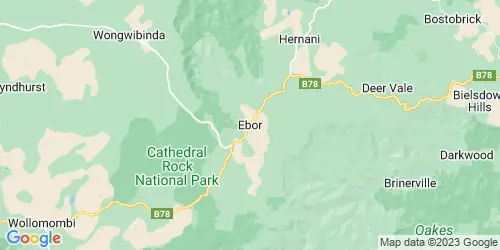 Ebor crime map