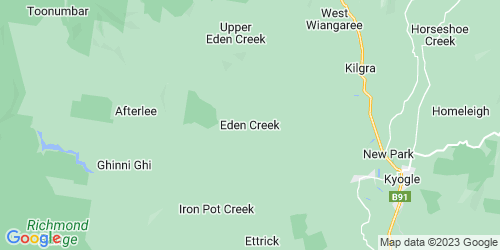 Eden Creek crime map