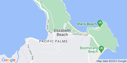 Elizabeth Beach crime map
