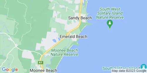 Emerald Beach crime map