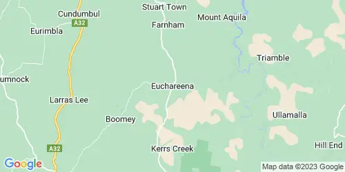 Euchareena crime map