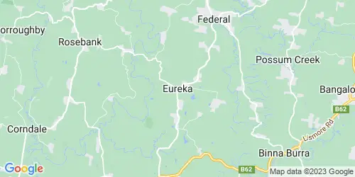 Eureka crime map