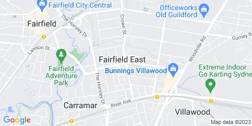 Fairfield East crime map