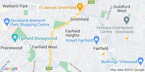 Fairfield Heights crime map
