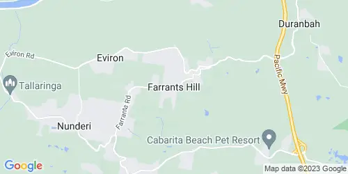 Farrants Hill crime map