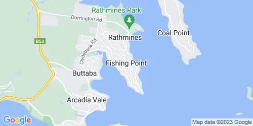 Fishing Point crime map