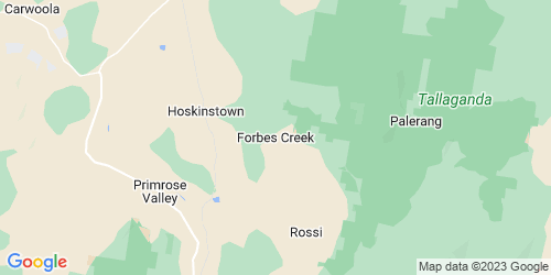 Forbes Creek crime map