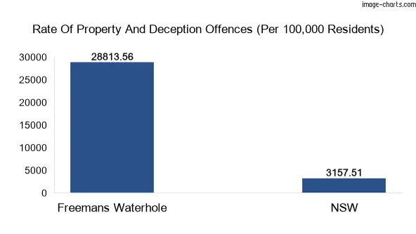 Property offences in Freemans Waterhole vs New South Wales