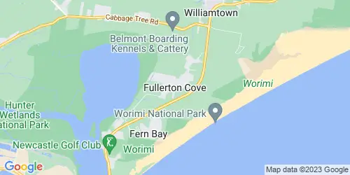 Fullerton Cove crime map