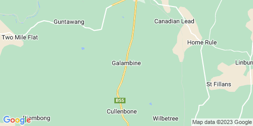 Galambine crime map