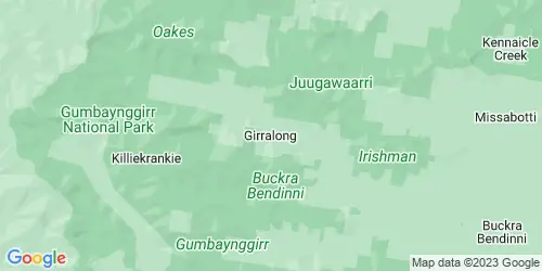 Girralong crime map
