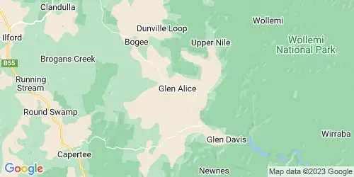Glen Alice crime map