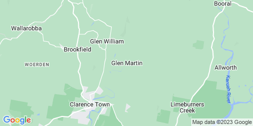 Glen Martin crime map