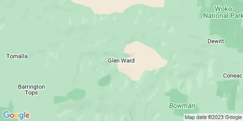 Glen Ward crime map