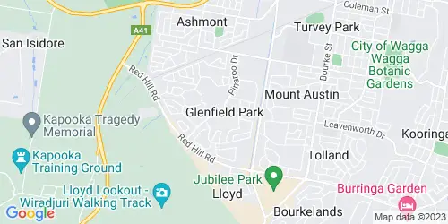 Glenfield Park crime map