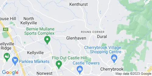 Glenhaven crime map
