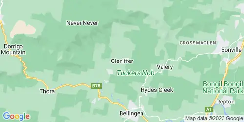 Gleniffer crime map