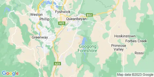 Googong crime map
