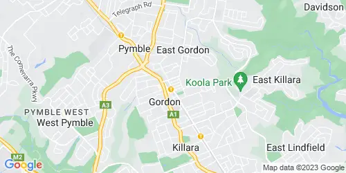 Gordon crime map