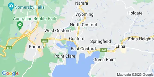 Gosford crime map
