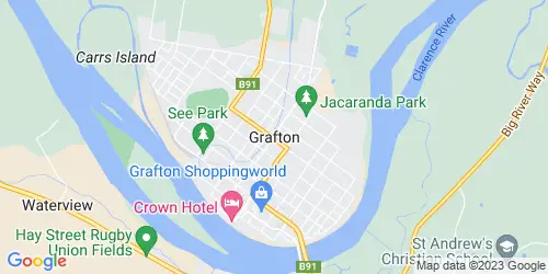 Grafton crime map