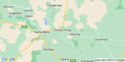 Grong Grong crime map