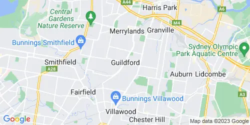 Guildford crime map