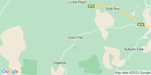 Gum Flat crime map