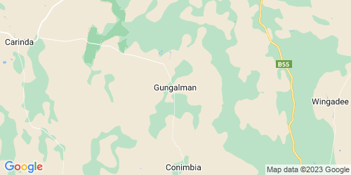 Gungalman crime map