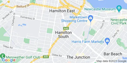 Hamilton South crime map