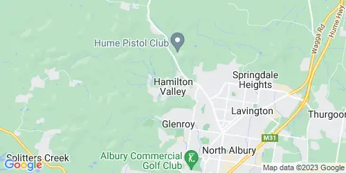 Hamilton Valley crime map