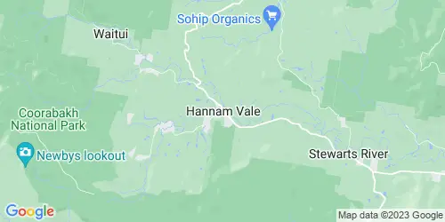 Hannam Vale crime map
