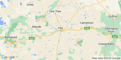 Hay crime map