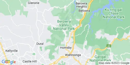 Hornsby Heights crime map