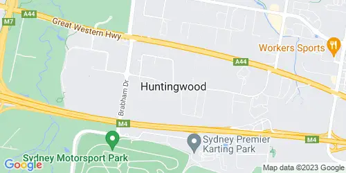 Huntingwood crime map