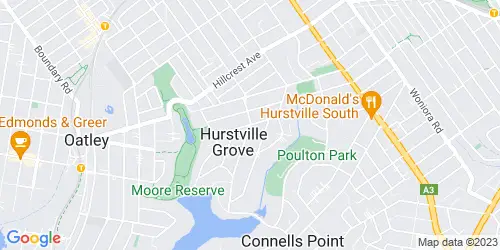 Hurstville Grove crime map
