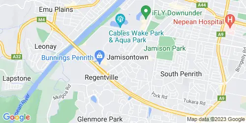 Jamisontown crime map