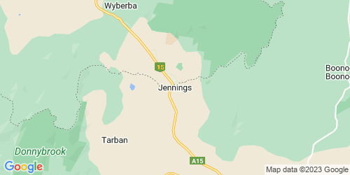Jennings crime map
