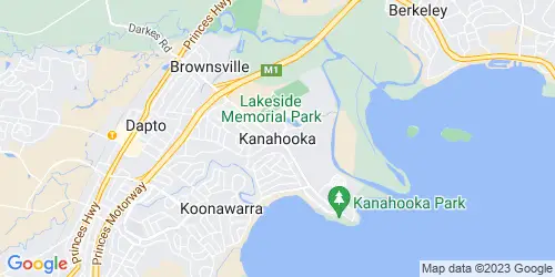 Kanahooka crime map
