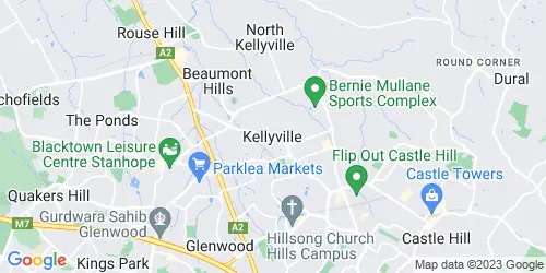 Kellyville crime map