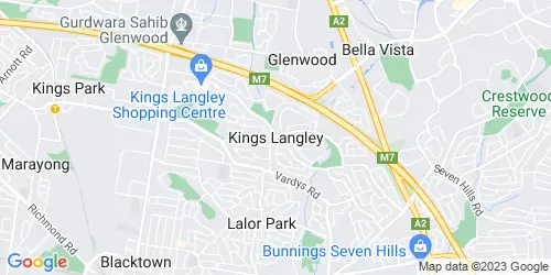 Kings Langley crime map