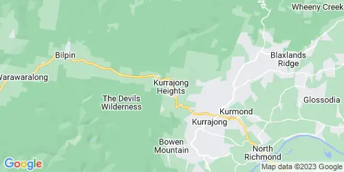 Kurrajong Heights crime map
