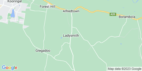 Ladysmith crime map