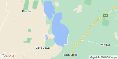 Lake Cowal crime map